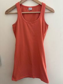 Long orange top