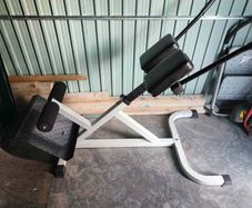 Gym equipment - hyperextension bench