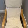 ikea childrens armchair light beige Image 2