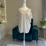 Brand-new Beige Short Sleeved Top Image 4