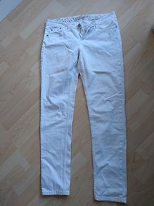 m&s white jeans