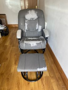 Rocking / Nursing Chair + Stool - Free