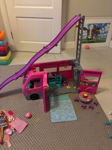 Barbie camper van