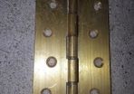 Brass door hinges x 20