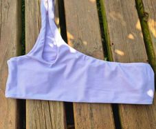 Shein Lilac Split-Strap Bralet, Size Medium