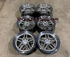 18" Inch Strom DS05 Drift Alloy Wheels 5x114.3 Nissan silvia skyline RX7 MX5 R32 R33 lexus IS200
