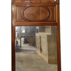 Over mantle mirror