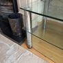 Glass tv stand Image 2
