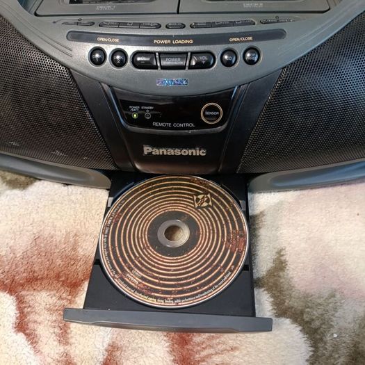 Panasonic RX-DT75 Duel Deck Stereo CD Cobra