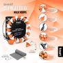 NEW SALE | Smart Hula Ring Hoops, Weighted Hula Circle 24 Detachable Fitness Ring with 360 Degree Auto-Spinning Ball Gymnastics, Massage, Adult Fitness for Weight Loss Image 3