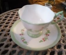 Porcelain vintage tea cup