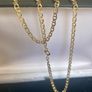 18ct gold solid gold chain Image 2