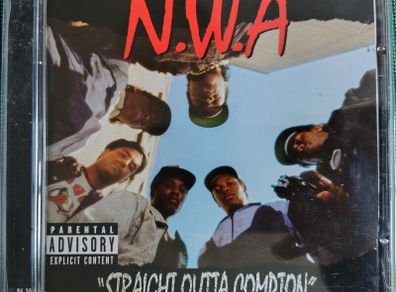 N.W.A. - Straight Outta Compton CD (1998) 2002 Remastered Reissue w/Bonus Tracks Gangsta, Hardcore Hip-Hop EX+