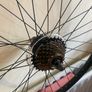 Brand-new Bicycle Mountain bike Back Wheel 27.5" for v-brake bike or disc brake wheel can be used for both disc brake or v- brake, Disc Rotor Shimano Cassette included,  bike Parts Image 2