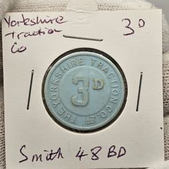 Yorkshire 3d Traction Co. Ltd Plastic Token