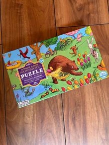 Beautiful morning Spring Easter puzzle