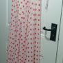 Long dress size 12 Myleene Klass lovely soft pink and red poka dot hard to show colour in photo Image 8