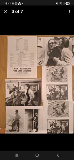 The Eiger Sanction Press Kit Clint Eastwood 1975