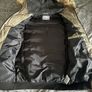 SikSilk Beige Puffer Jacket with Fur Hood Image 2