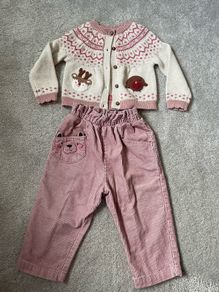 Baby girl Christmas outfit 9-12 months (next)