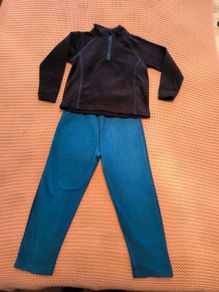 Fleece top and bottom