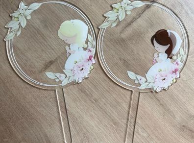 Personalised Communion Cake Topper