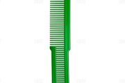 Barber / Hairdressing Flat Top Comb Stylist Hair Fade Comb Hairdressing Clipping Comb - Green