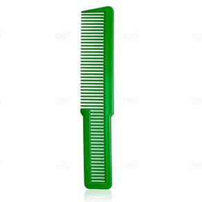 Barber / Hairdressing Flat Top Comb Stylist Hair Fade Comb Hairdressing Clipping Comb - Green