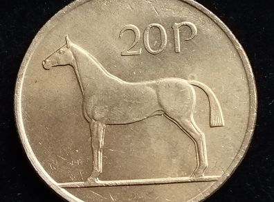Ireland - 1992 - 20 Pence - Horse - KM.25 - [840]