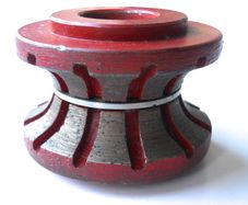 DIAMOND PROFILE WHEELS for granite, marble edge profiling. 20mm