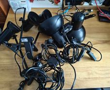 5x Desk lamps