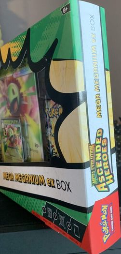 Pokemon Ascended Heros MEGA Meganium ex Box