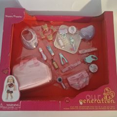 Our Generation Happy Puppies Playset - Pet Care Accessories for 18" Dolls
