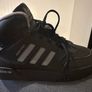 adidas Originals Drop Step Mid Black/Grey Trainers Image 2