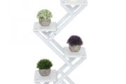 BRAND NEW 4 Tier Multi-Story Outdoor Indoor Space Living Room Flower Pot Stand Shelf Garden Rack Shelf for Flowers
