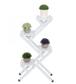 BRAND NEW 4 Tier Multi-Story Outdoor Indoor Space Living Room Flower Pot Stand Shelf Garden Rack Shelf for Flowers