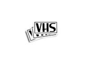 VHS Gllossy Stickers 2-Pack