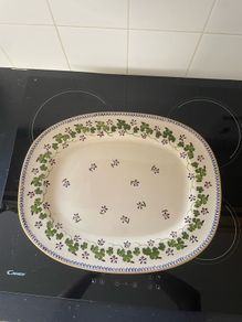 Nicholas Moss serving platter