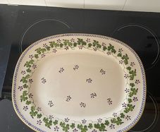 Nicholas Moss serving platter