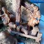 Wooden Nativity Crib Set Image 9