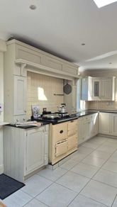 Complete Painted Kitchen with AGA and Appliances