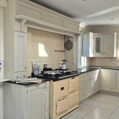 Complete Painted Kitchen with AGA and Appliances
