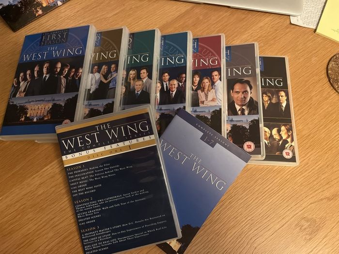 The West Wing complete DVD boxset