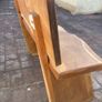 Live edged solid timber bench Image 6