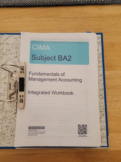 CIMA Certificate in Business Accounting textbooks