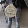 Vintage Sicilian Marionette Knight puppet hand painted wooden head Image 7