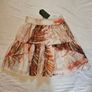 All Saints Pink Floral Organza Skirt Image 7