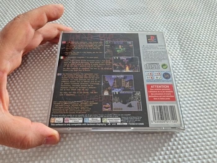 Die Hard Trilogy PlayStation1 Ps1 PlayStation2 Ps2 Games Original