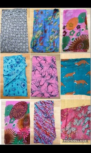 300 Ladies Scarves Summer Stock Job Lot Clearance!
