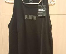 Black Puma Training Tank top